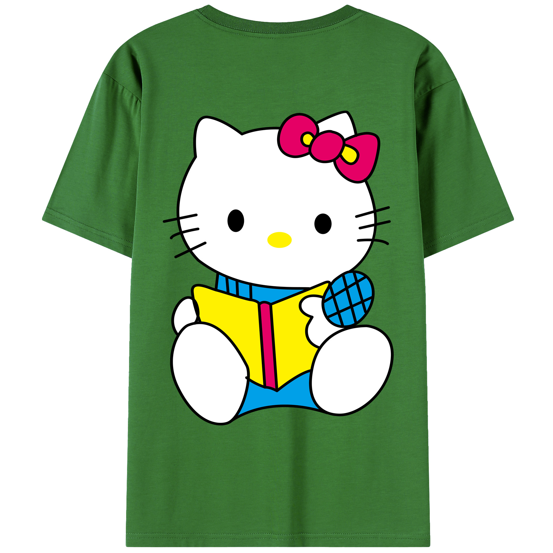 （画像用） Hello Kitty ハローキティ レディース半袖Tシャツ(バックプリント)